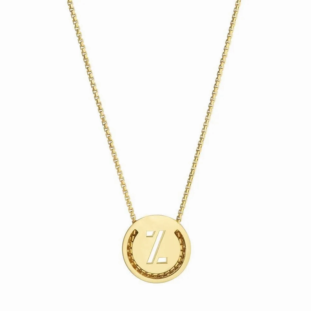 ABC's - Z 18K Gold Plated Necklace