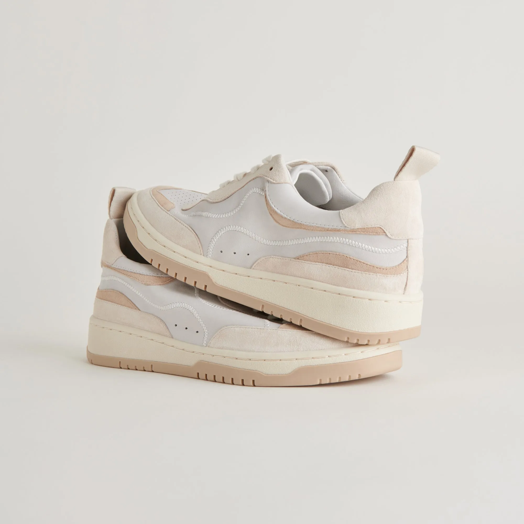 ADELLA SNEAKERS WEIßER DÜNENLEDER