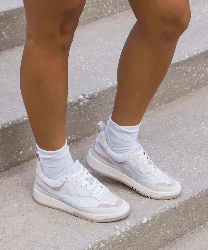 ADELLA SNEAKERS WEIßER DÜNENLEDER