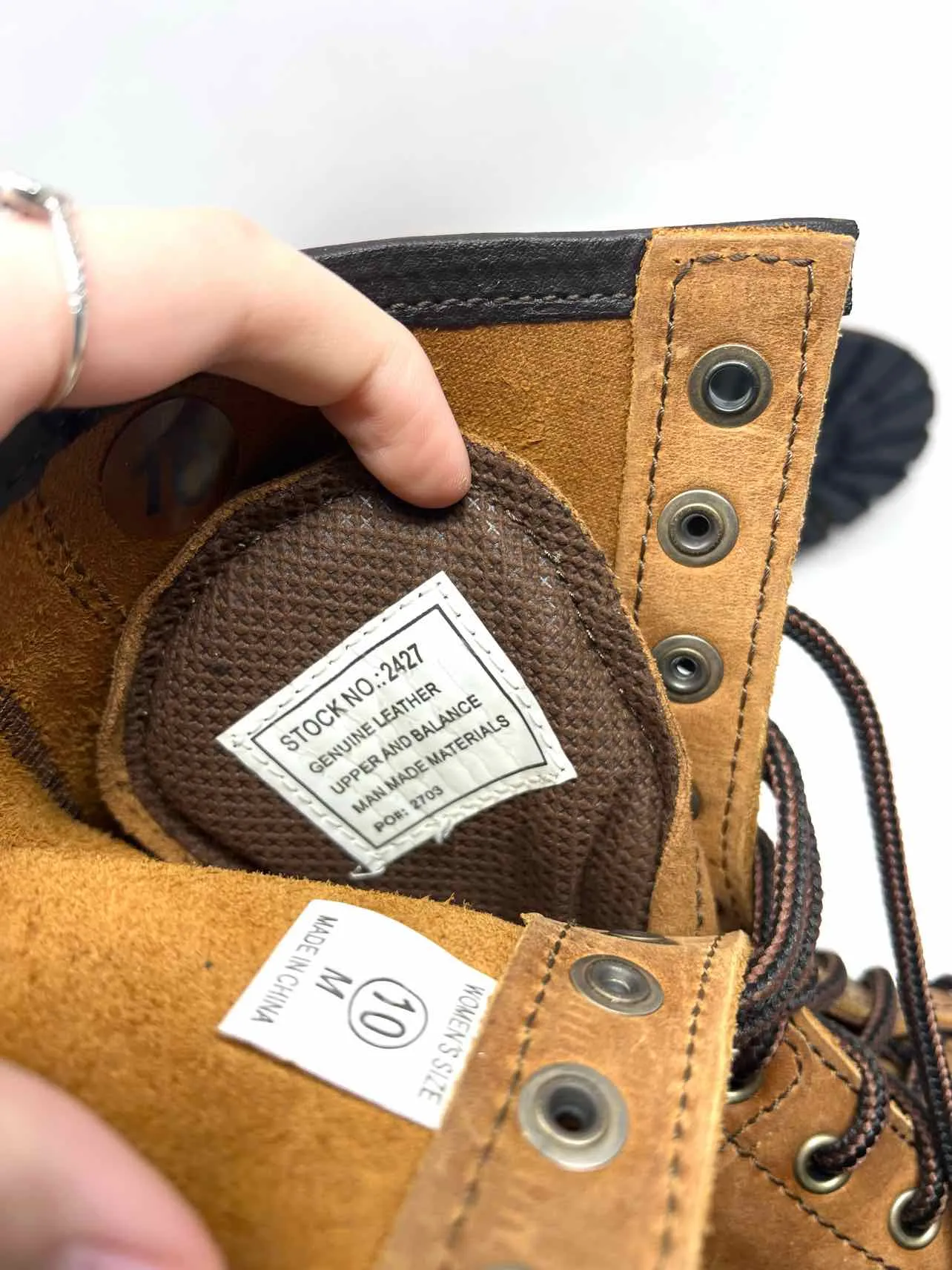 AdTec Größe 10 Braune Schnürlederschuhe MIT KARTON!!! Schuhe Stiefel
