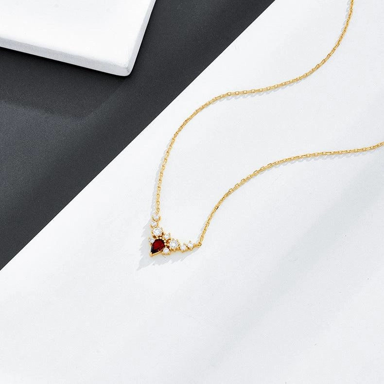 Advanced Red Pomegranate Necklace
