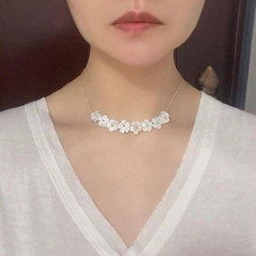 After Thyroid Surgery Cover Scar Jewelry Artificial Necklace 