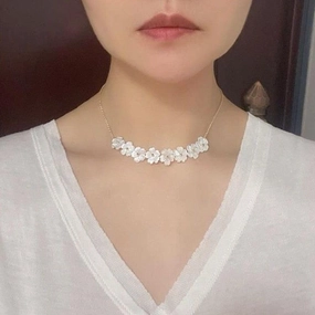 After Thyroid Surgery Cover Scar Jewelry Artificial Necklace 