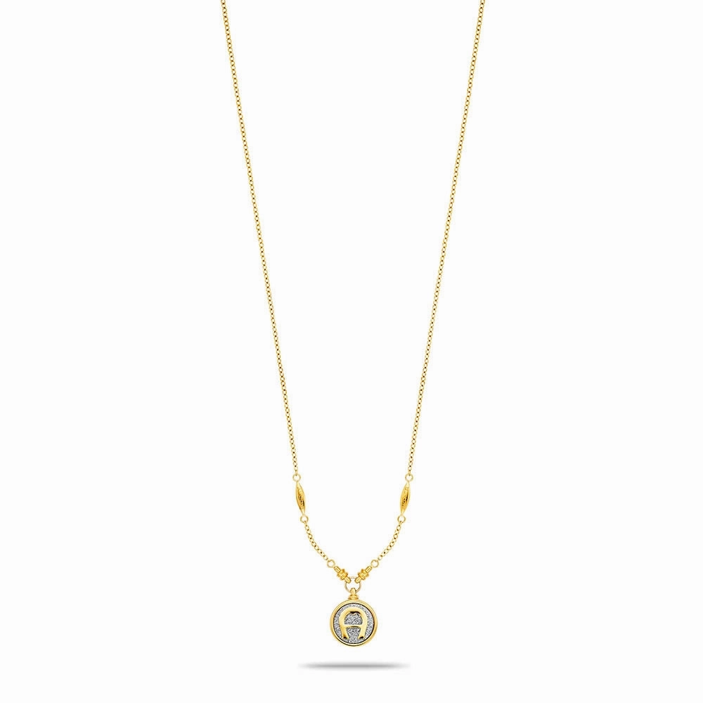 Aigner Ladies Gold Plated Necklace fashion-jewelry  