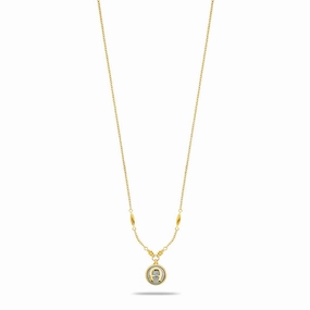 Aigner Ladies Gold Plated Necklace fashion-jewelry  