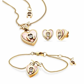 Aigner Ladies Heart Jewelry Set fashion-jewelry  