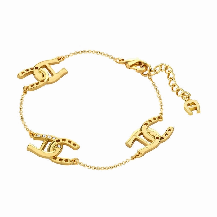 Aigner Nicole Ladies Gold Tone Bracelet fashion-jewelry  