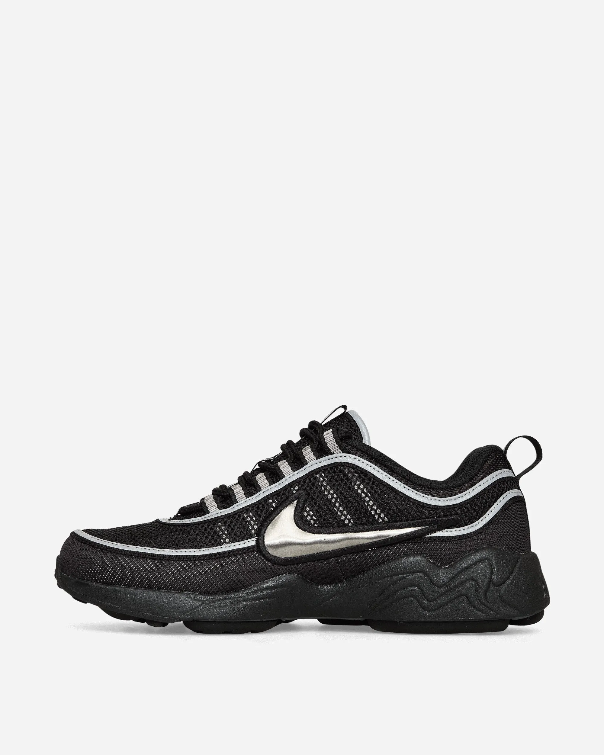 Air Zoom Spiridon Sneakers Schwarz / Metallisches Silber