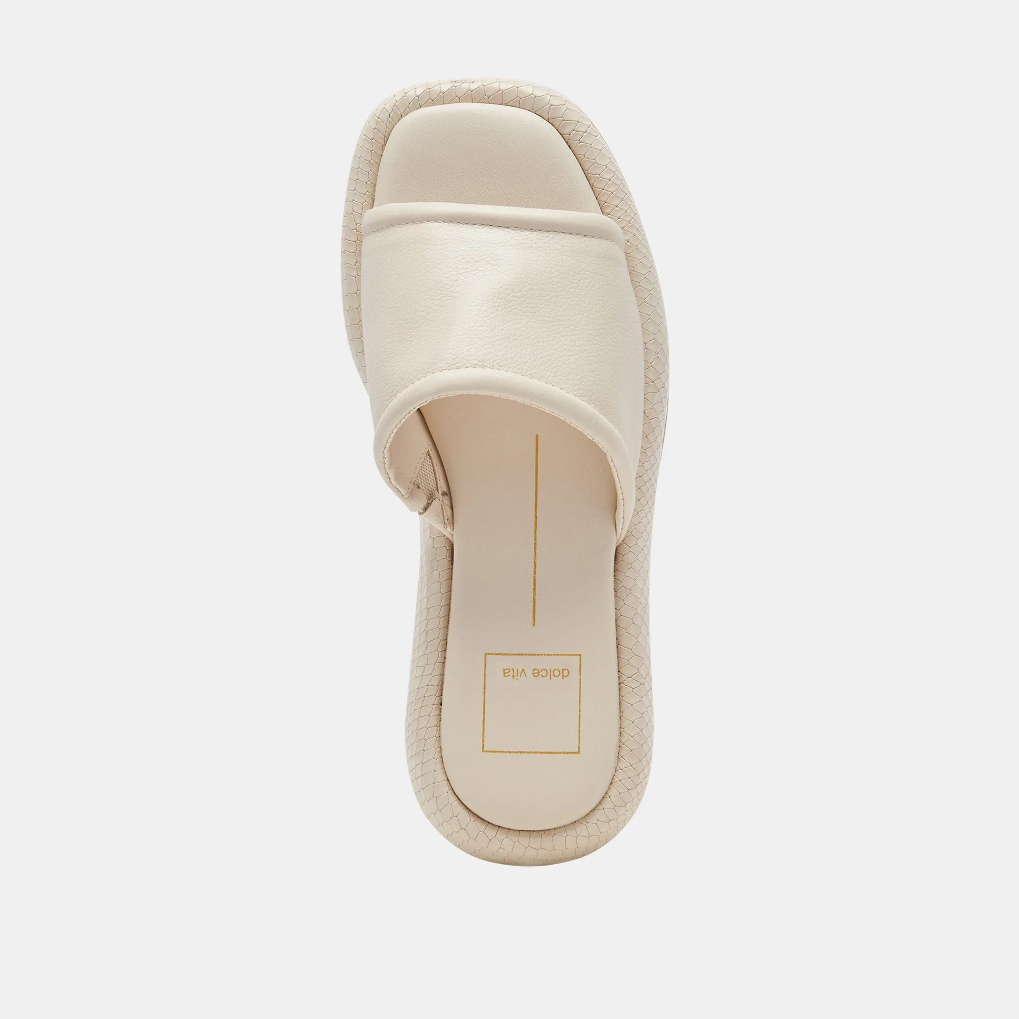 AISHA SANDALEN IN ELFENBEIN LEDER