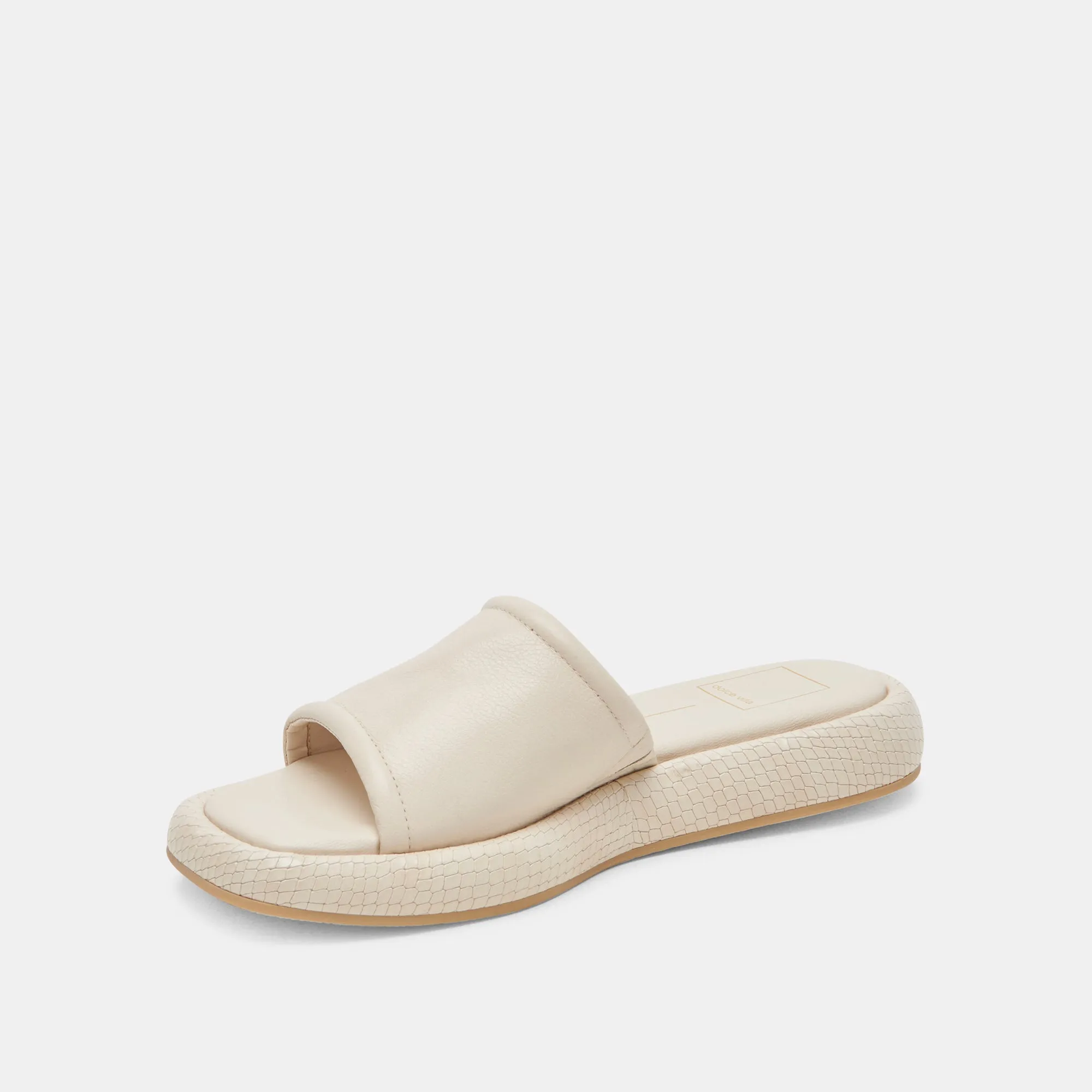 AISHA SANDALEN IN ELFENBEIN LEDER
