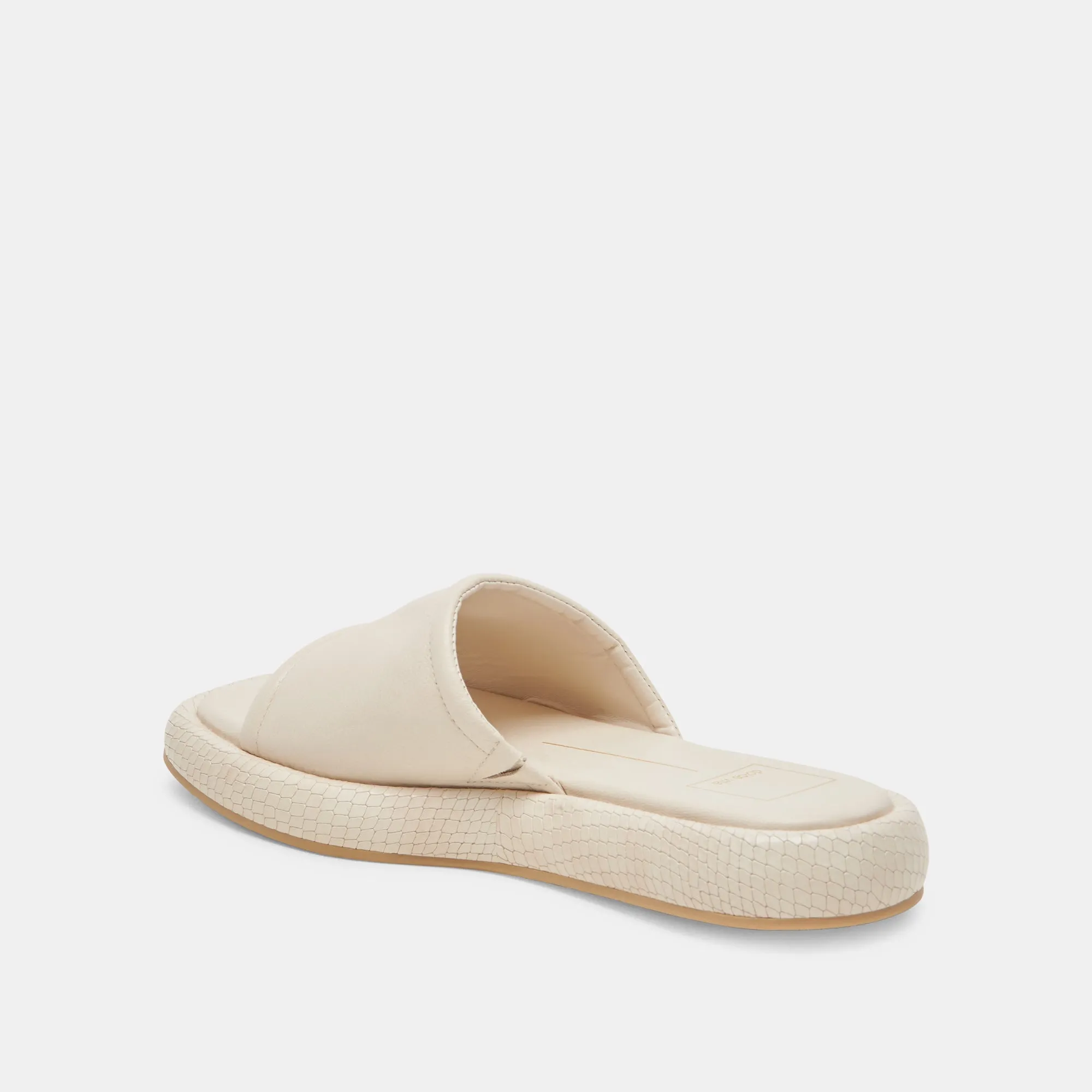 AISHA SANDALEN IN ELFENBEIN LEDER