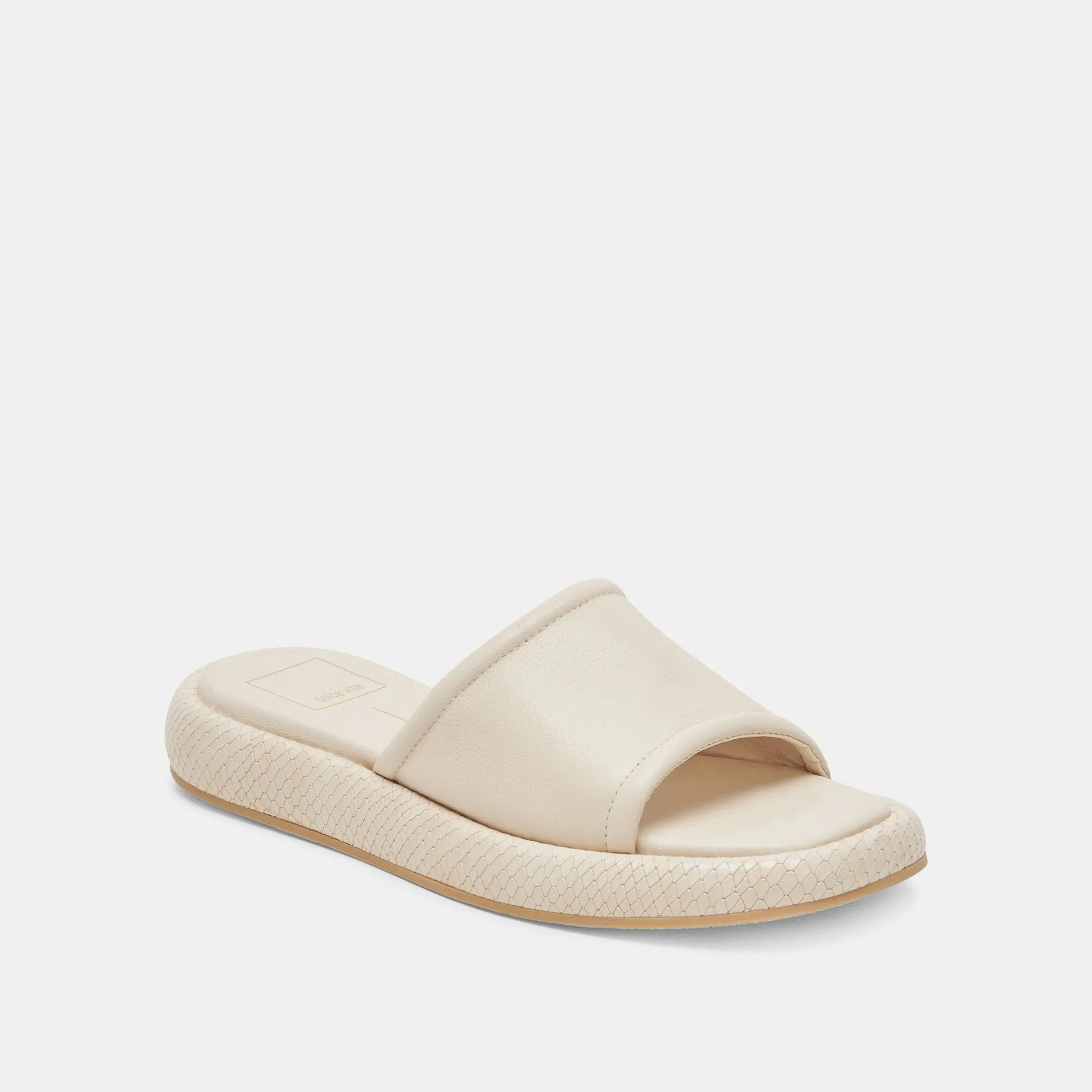 AISHA SANDALEN IN ELFENBEIN LEDER