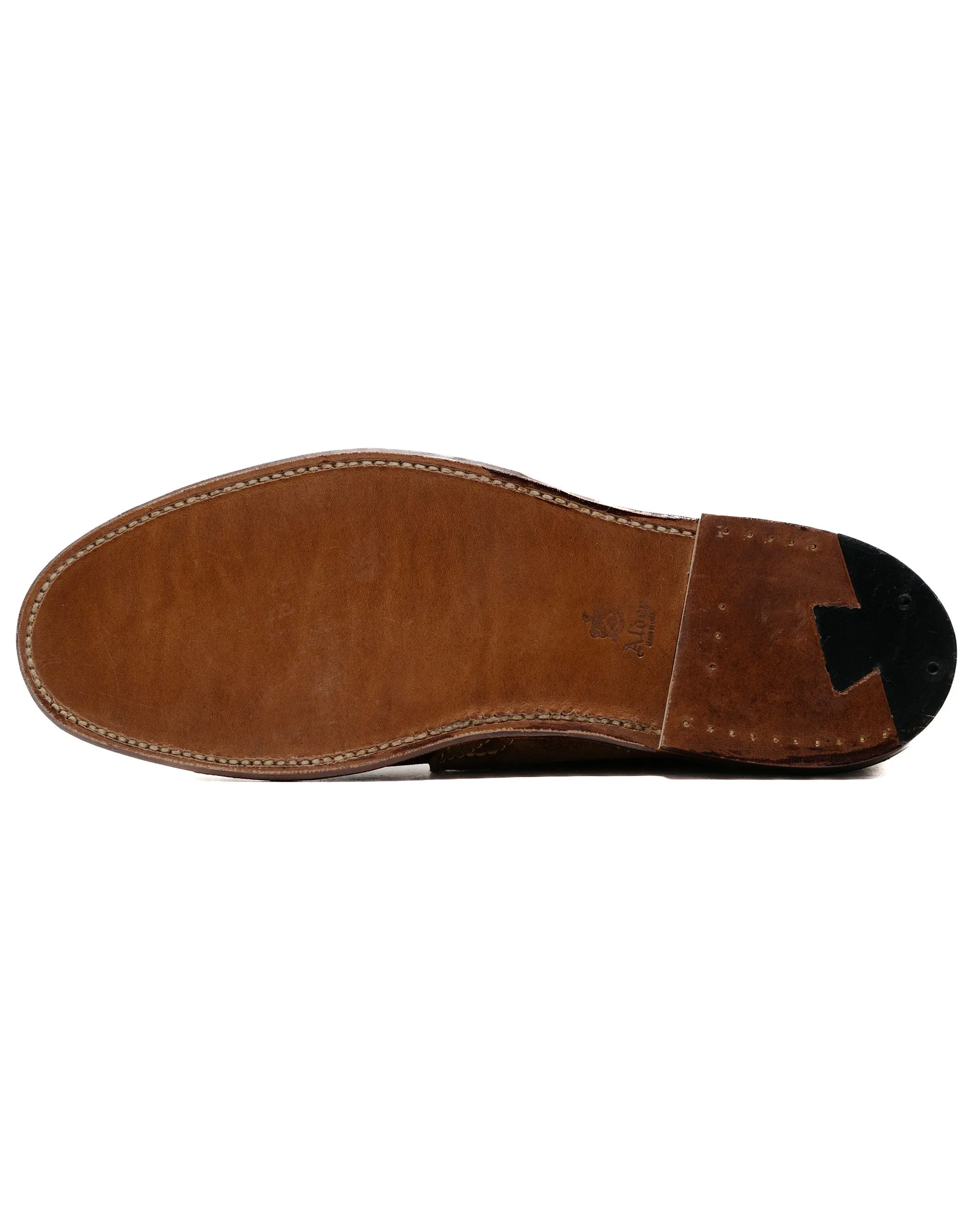 Alden Ungefütterter Chukka-Stiefel Tabak Wildleder 1493