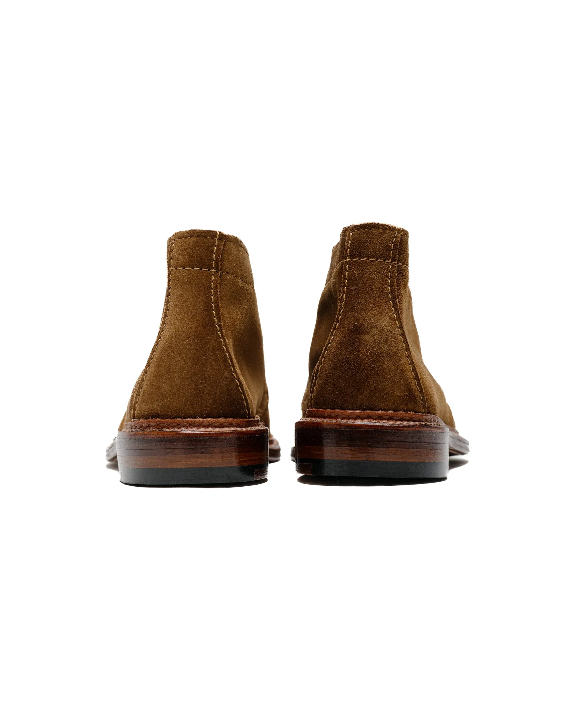 Alden Ungefütterter Chukka-Stiefel Tabak Wildleder 1493