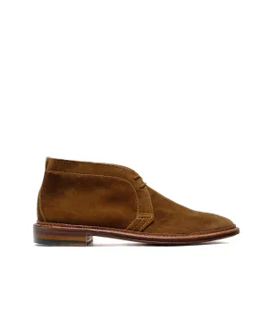 Alden Ungefütterter Chukka-Stiefel Tabak Wildleder 1493