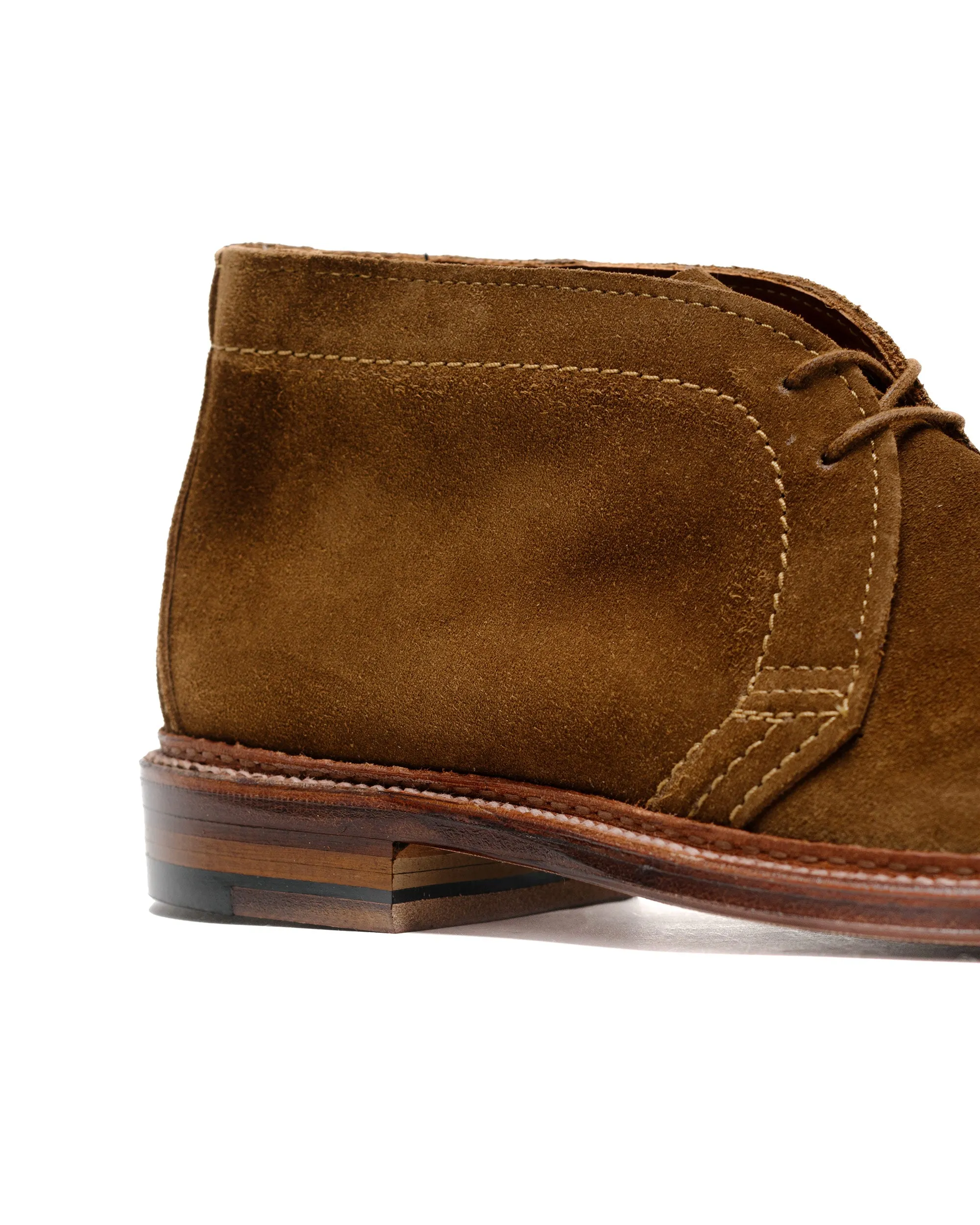 Alden Ungefütterter Chukka-Stiefel Tabak Wildleder 1493