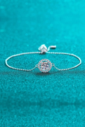 All For Fun 1 Carat Moissanite Bracelet 