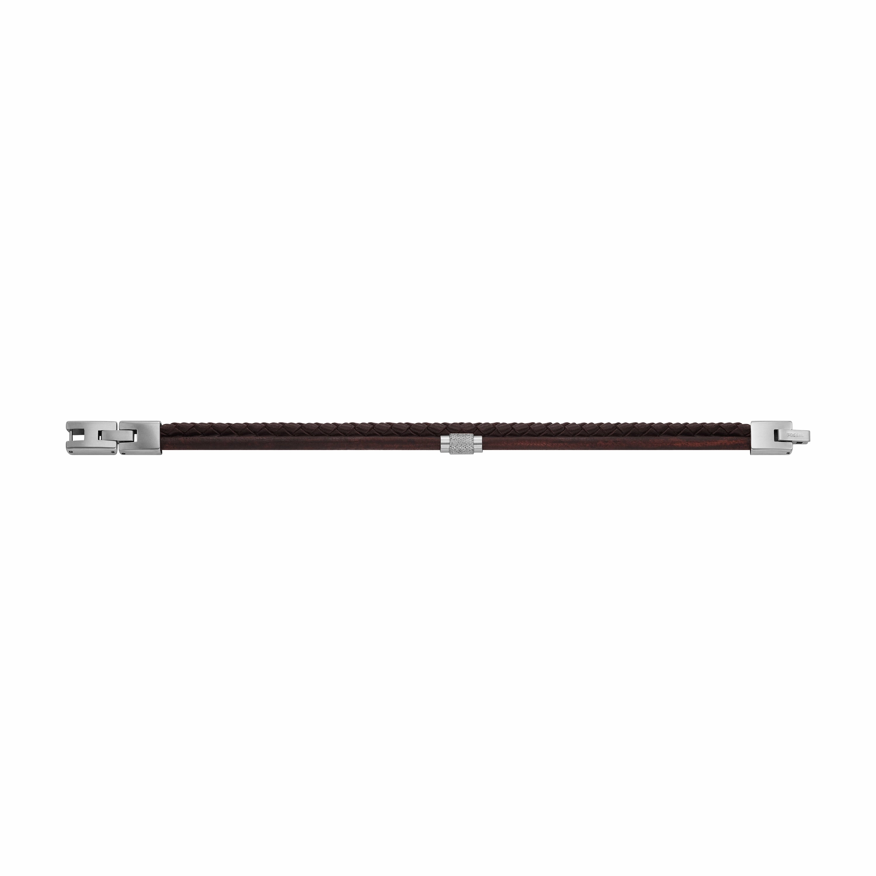 All Stacked Up Brown Leather Multi-Strand Bracelet
