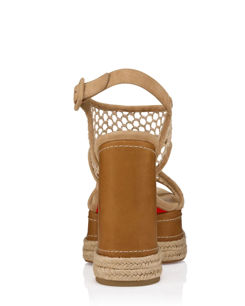 Almeja Platform Espadrille Sandale in Terra