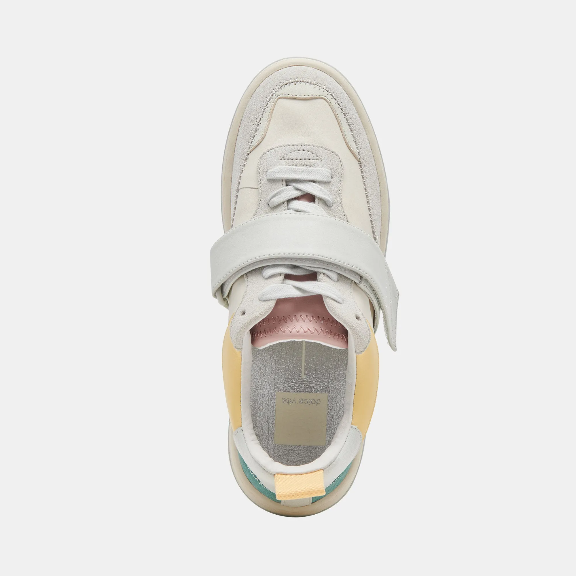 ALVAH SNEAKERS PASTELL MEHRFARBIG LEDER