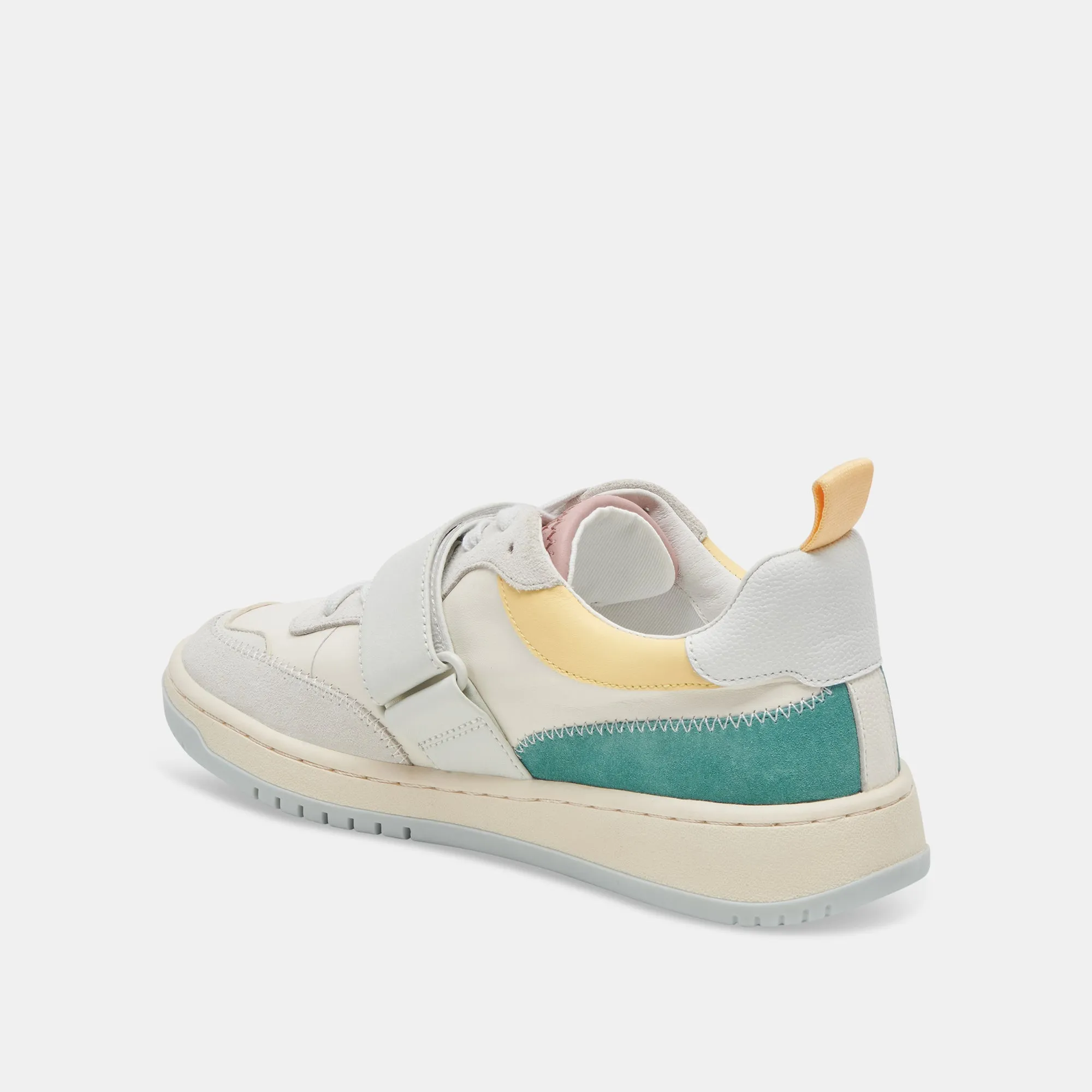 ALVAH SNEAKERS PASTELL MEHRFARBIG LEDER