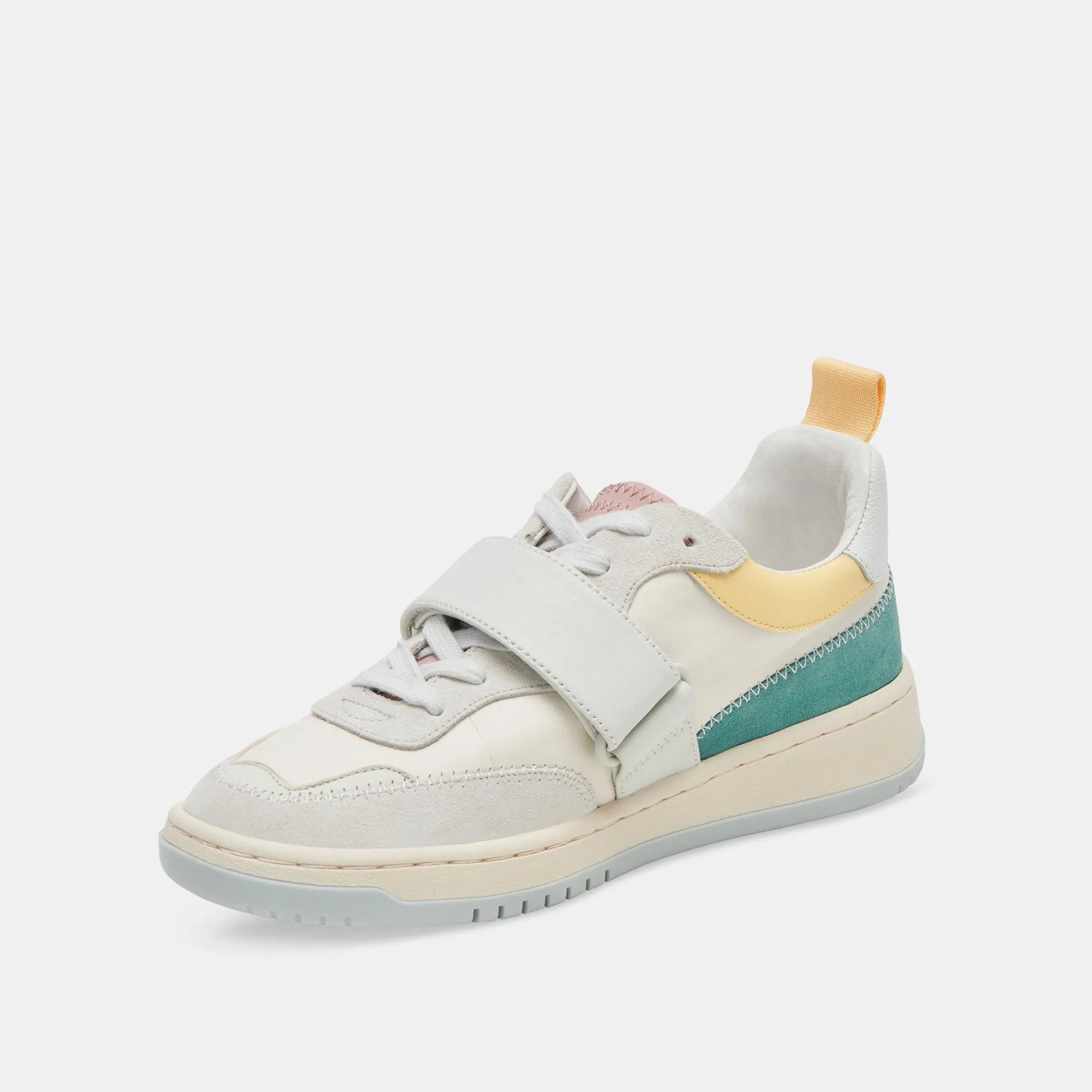 ALVAH SNEAKERS PASTELL MEHRFARBIG LEDER