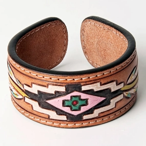 American Darling Feather Bracelet texture-rose-gold  