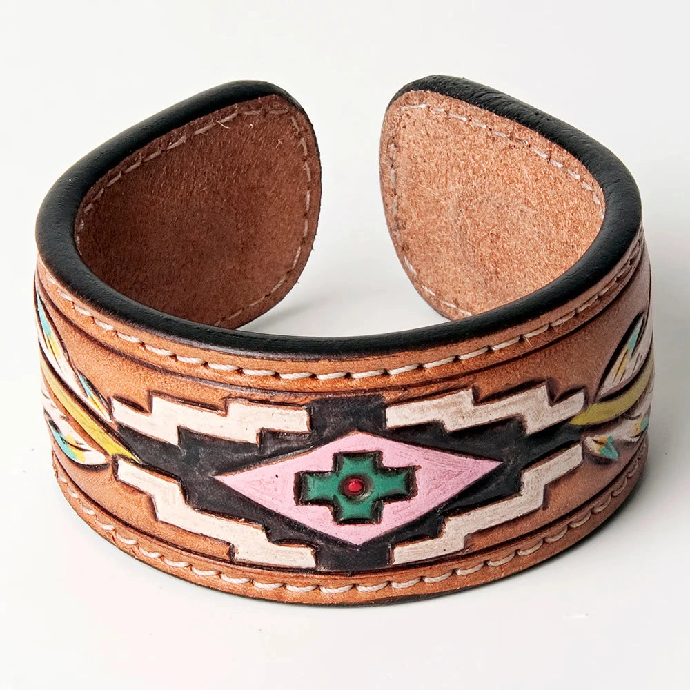 American Darling Feather Bracelet texture-rose-gold  