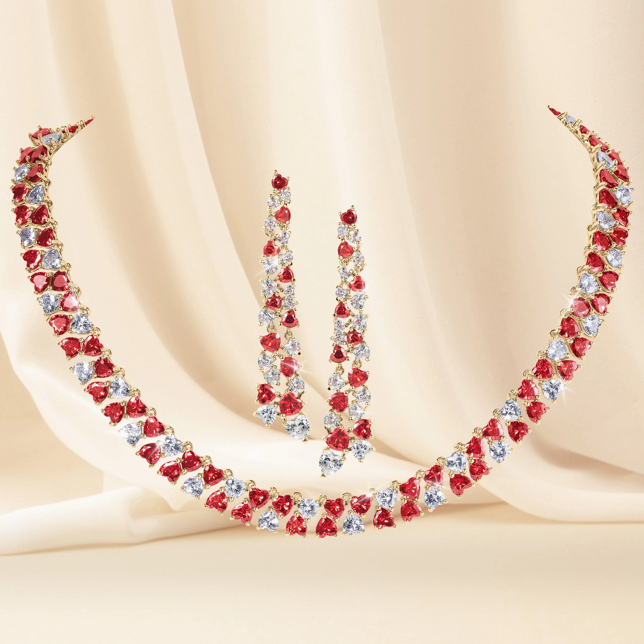 Amore Affection Necklace & Earrings Collection