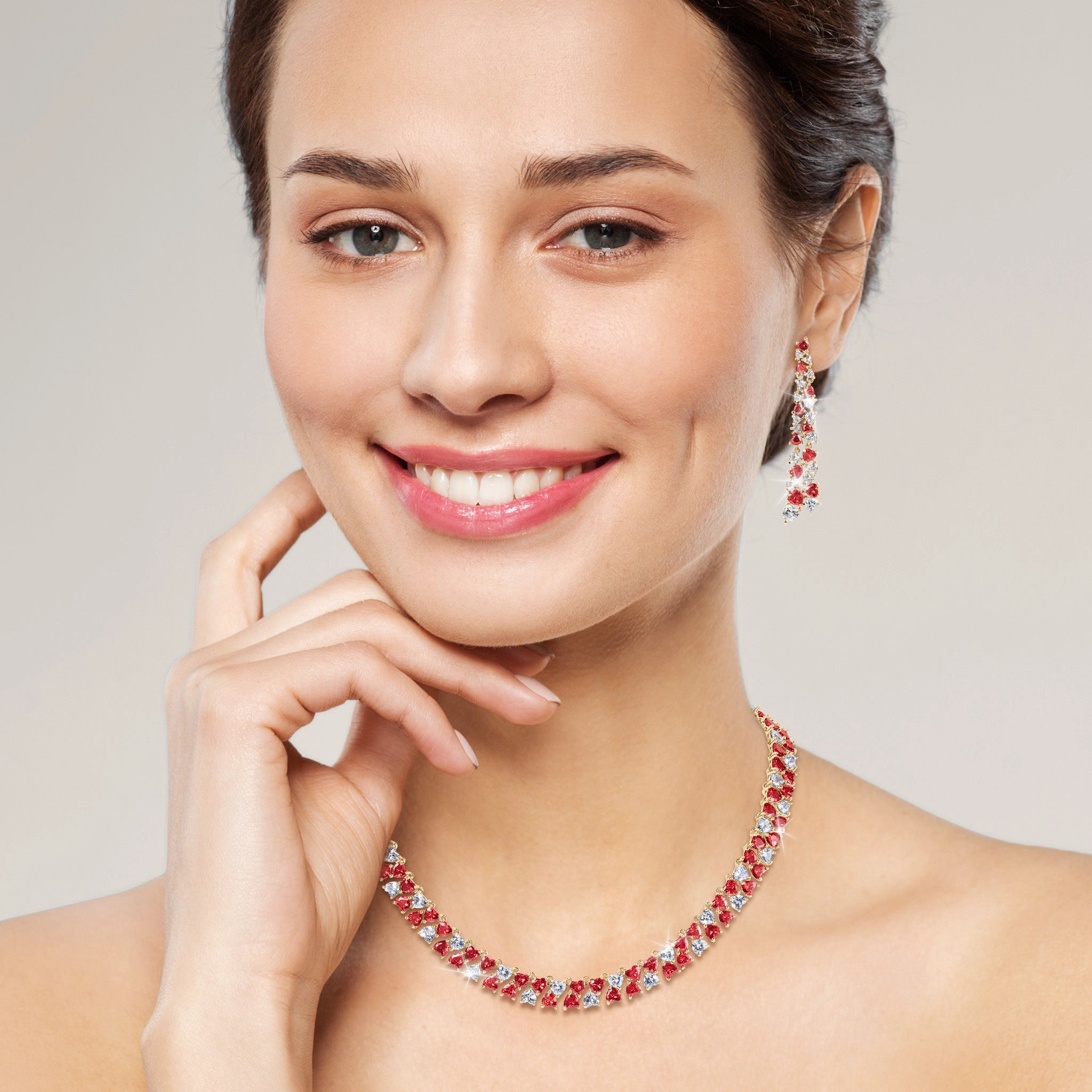 Amore Affection Necklace & Earrings Collection