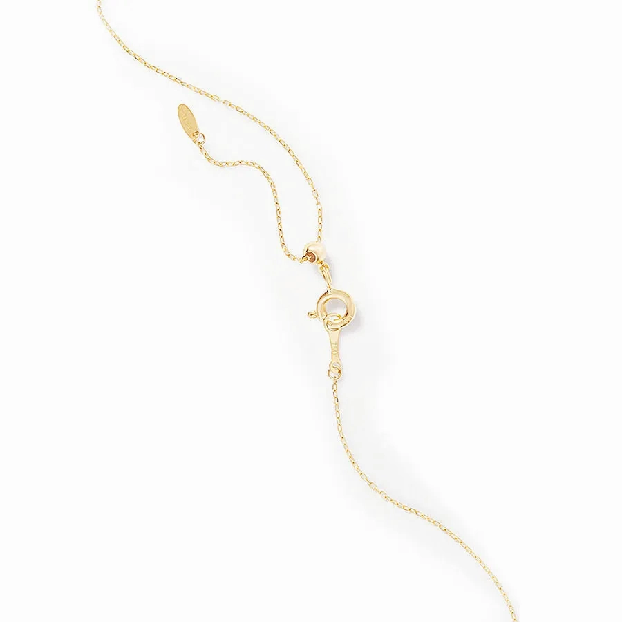 Amour 18K Gold Necklace w. Diamond