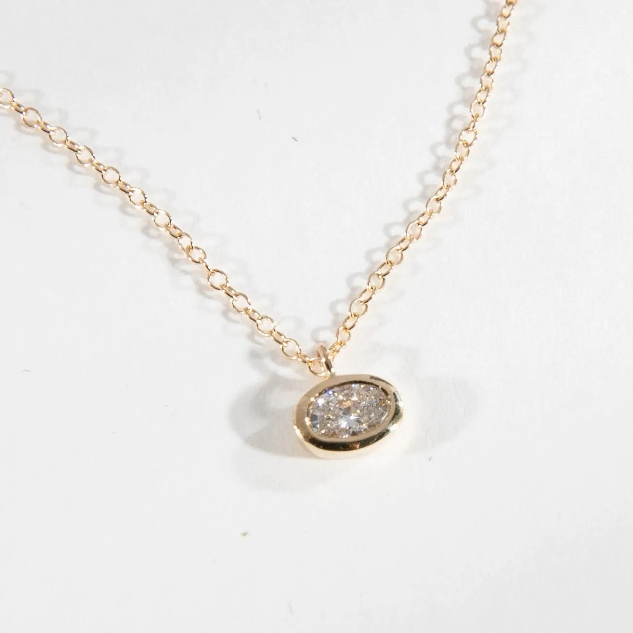Ana Necklace with Lab-grown diamond