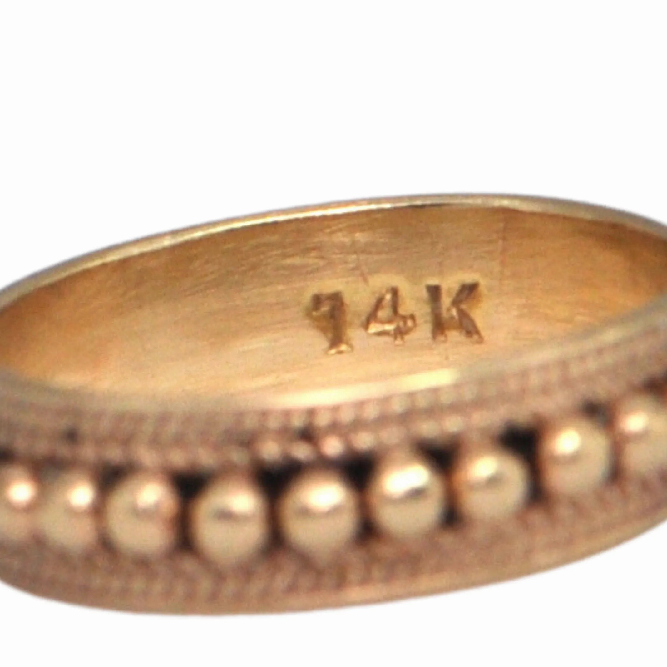 Antique 14K Gold Band