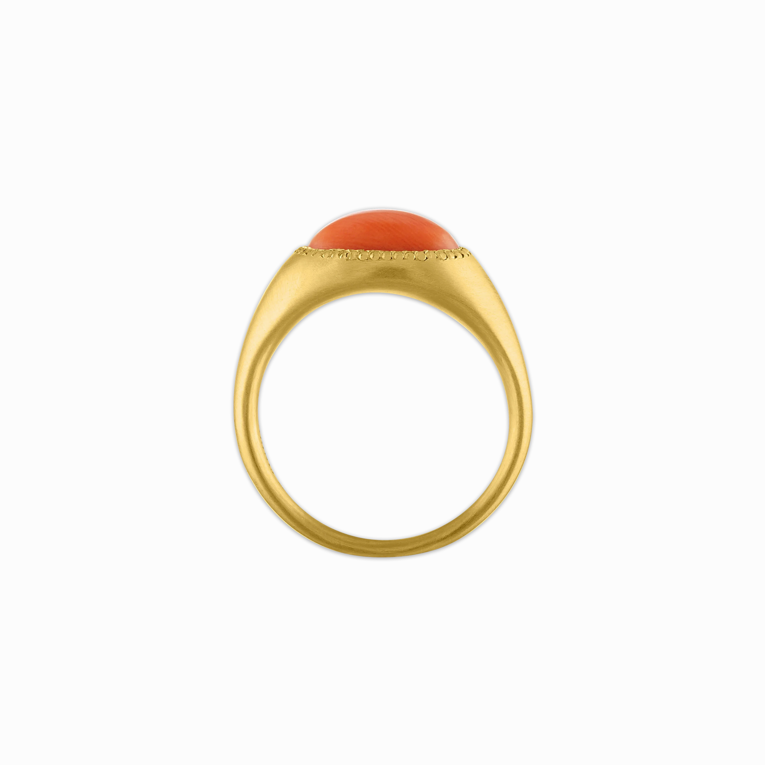Antique Coral Roz Ring