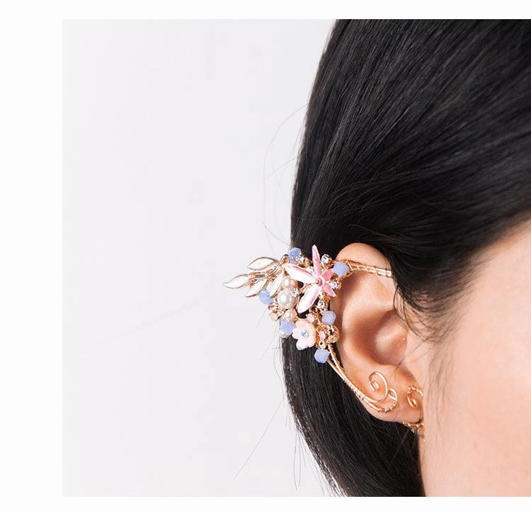 Antique Hanfu Super Fairy Elf No Pierced Chinese Style Earrings