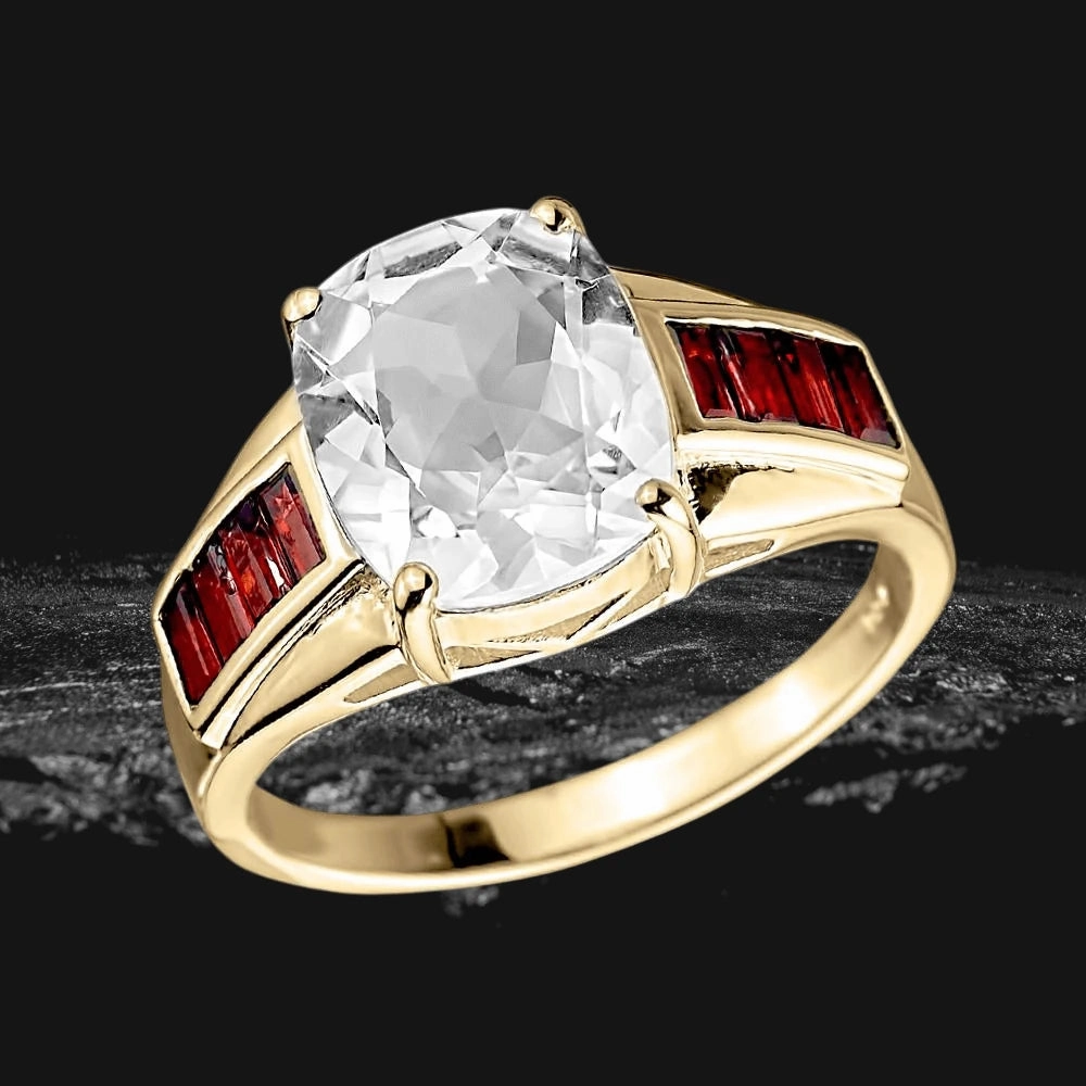 Arctic Quartz Men's Ring