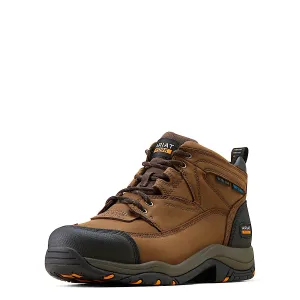 Ariat Herren Duraterrain Wasserdichte Stahlkappenstiefel - Vintage Braun Ariat Schuhe
