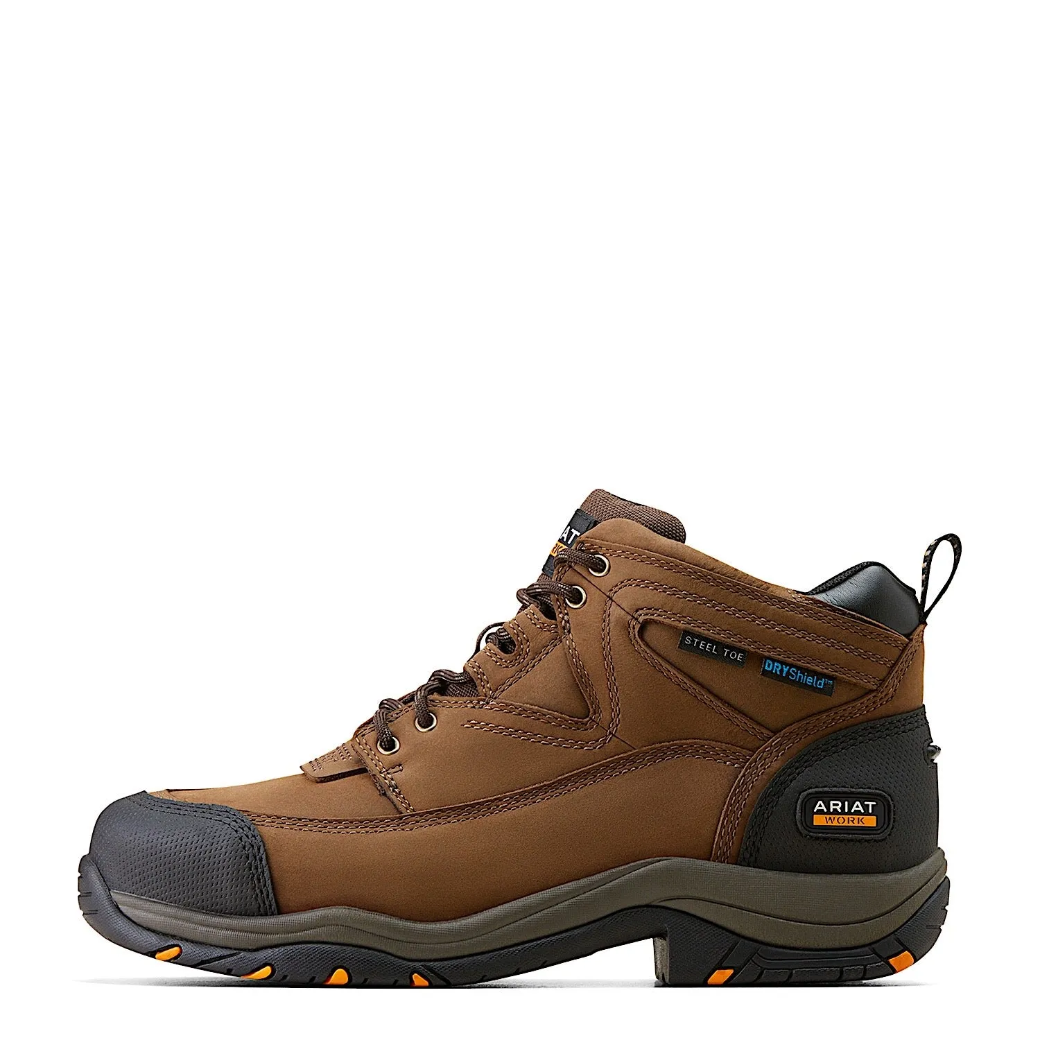 Ariat Herren Duraterrain Wasserdichte Stahlkappenstiefel - Vintage Braun Ariat Schuhe