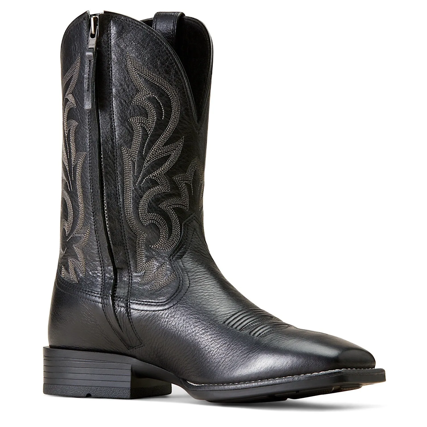 Ariat Herren Slim Zip Ultra Schwarz Deertan Ariat Schuhe