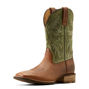 Ariat Herren Slingshot Westernstiefel mit breiter Quadratkappe - Grüne Ariat Schuhe