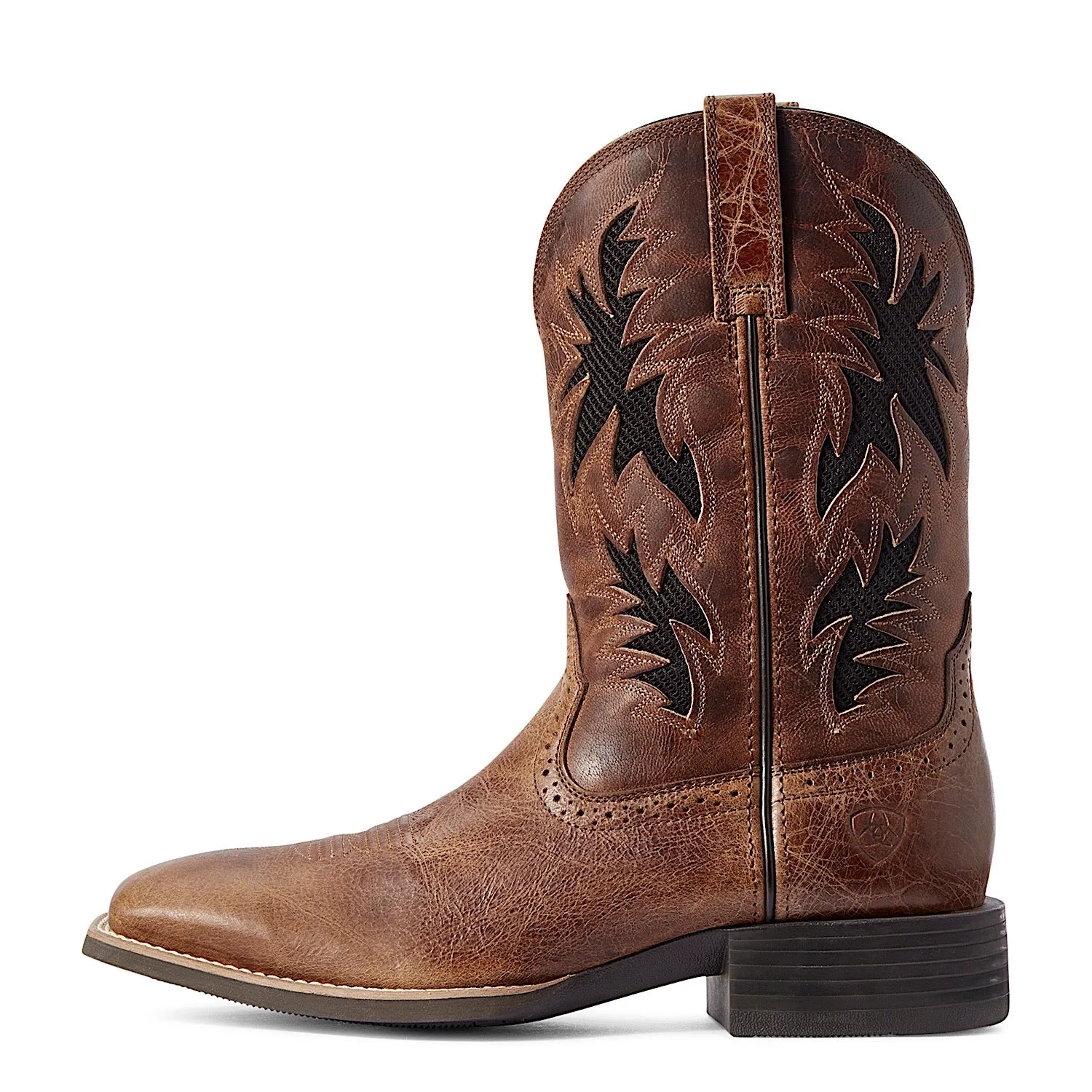 Ariat Herren Sport Cool VentTEK Western Stiefel Dunkelbraun/Zweifarbig Braun Ariat Schuhe