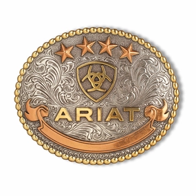 Ariat  Belt Buckle texture-rose-gold  