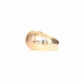 Armani Ladies Ring Ip Rosegold Size 6.5 fashion-jewelry  