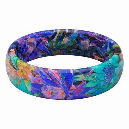Aspire Twilight Blossom Groove Ring texture-rose-gold  