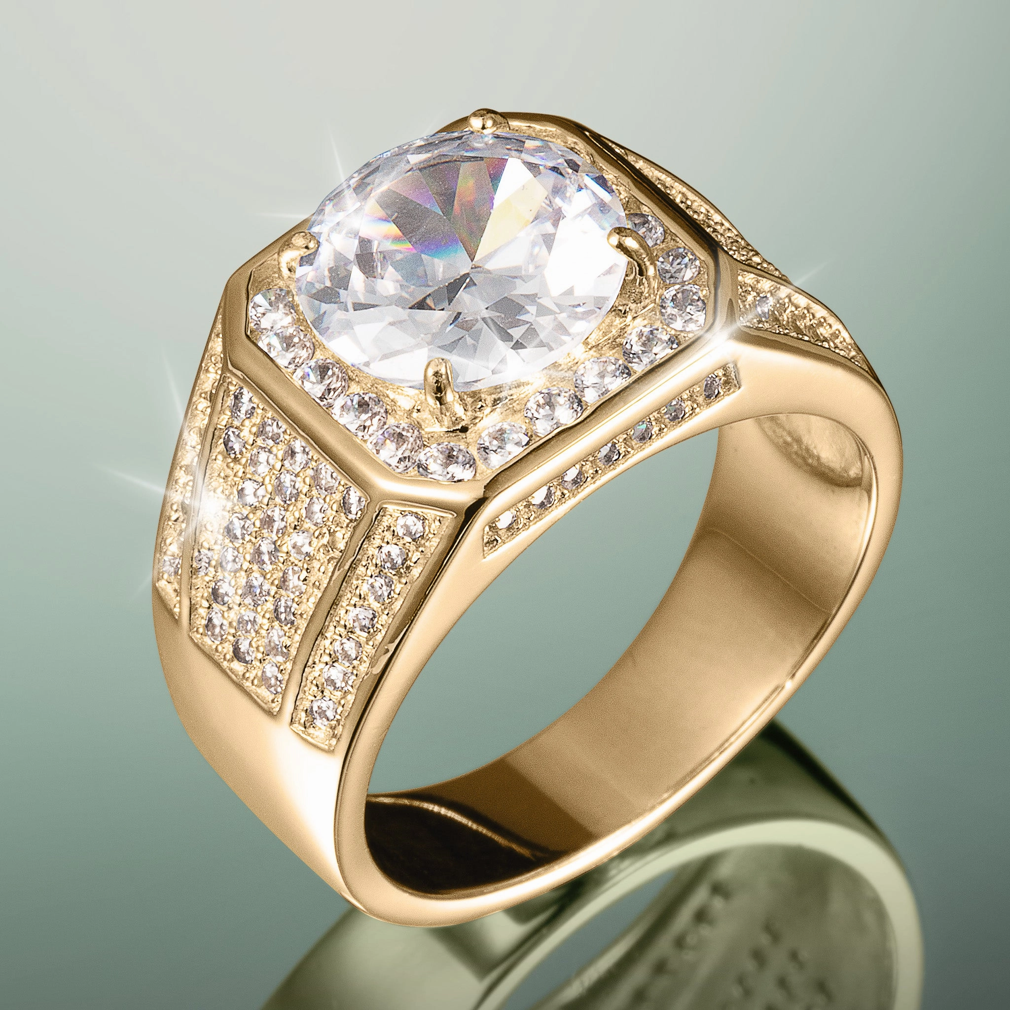 Astral Brilliance Mens Ring