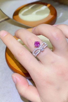 At Your Best 1 Carat Moissanite Ring 
