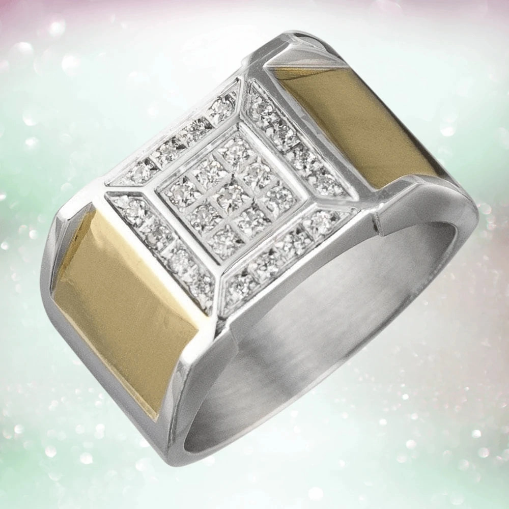 Atlantic Two-Tone Ring