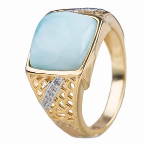 Atlantis Larimar Ring 