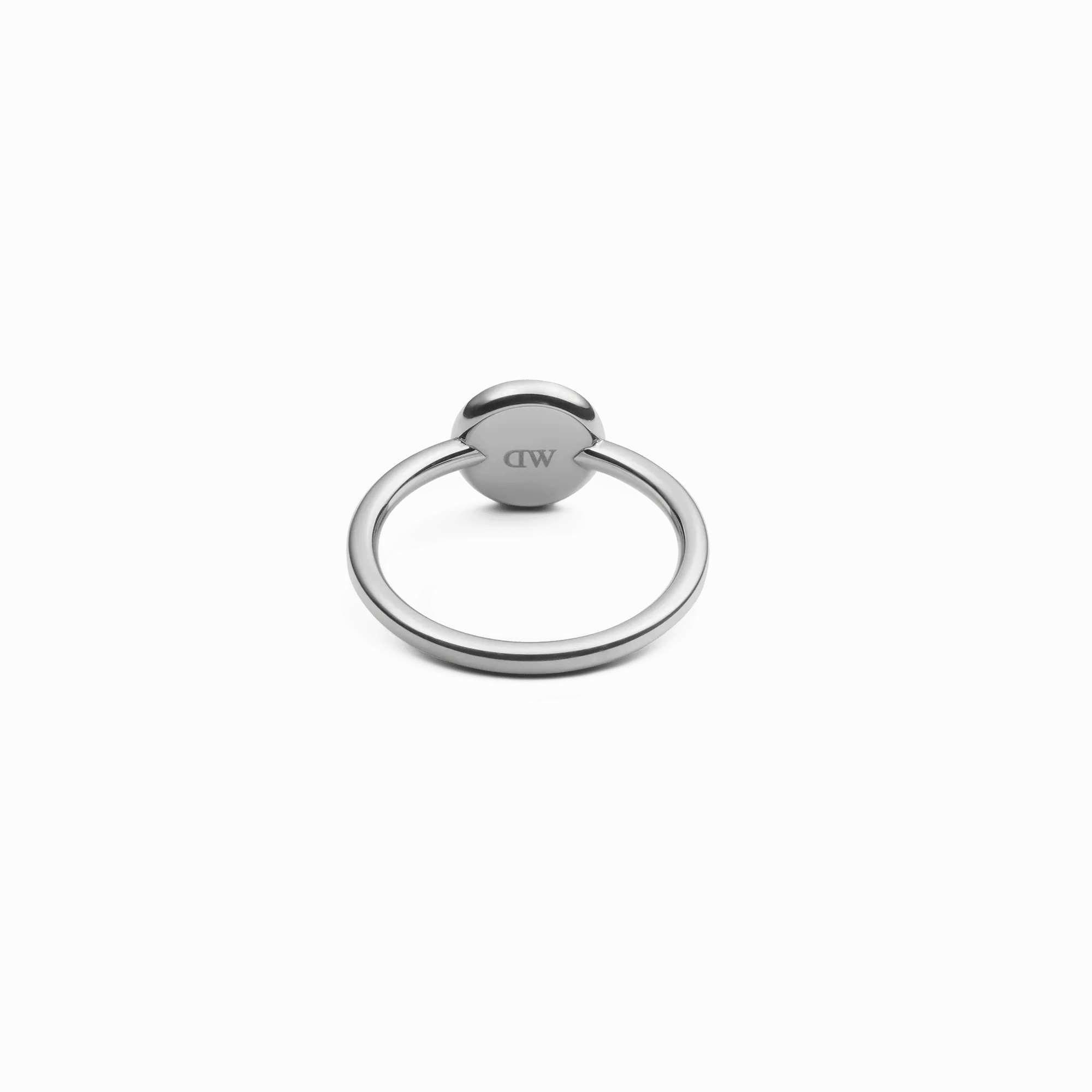 Audrey Ring Black Agathe Silver