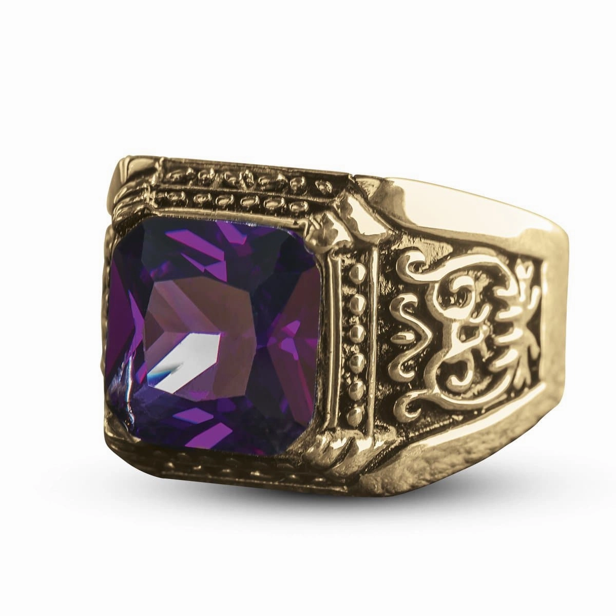 Augustus Purple Ring 